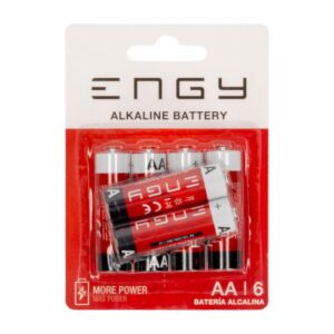 Pilas Alcalinas AA ENGY X 6 Uds