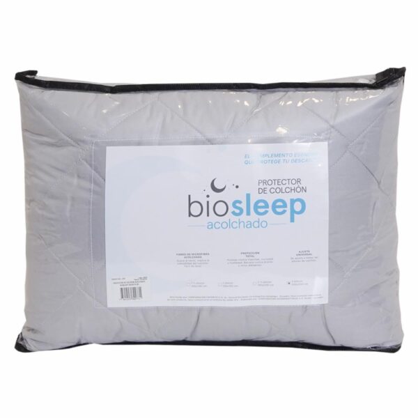 Protector De Colchón Gris BIOSLEEP
