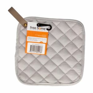 Coge Ollas Acolchado Color Verde Aceituna FREE HOME Unidad