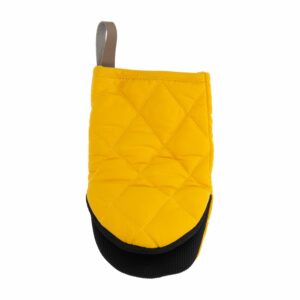 Guantes De Cocina Neopreno Color Mostaza FREE HOME 24 X 14 Cm