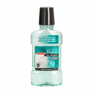 Enjuague Bucal Menta Suave Sin Alcohol SUPERMAXI 250 ML