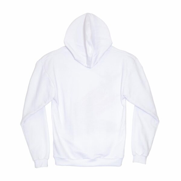 Hoddie Manga Larga Con Capa Blanco Combinado GRECO Talla 12 - Imagen 2
