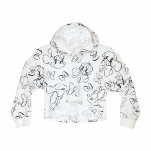 Hoddie Con Capucha Minnie Crudo Combinado DISNEY Talla 8