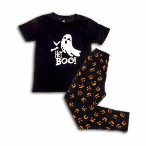 Pijama Manga Corta Boo Auto Luz HALLOWEEN
