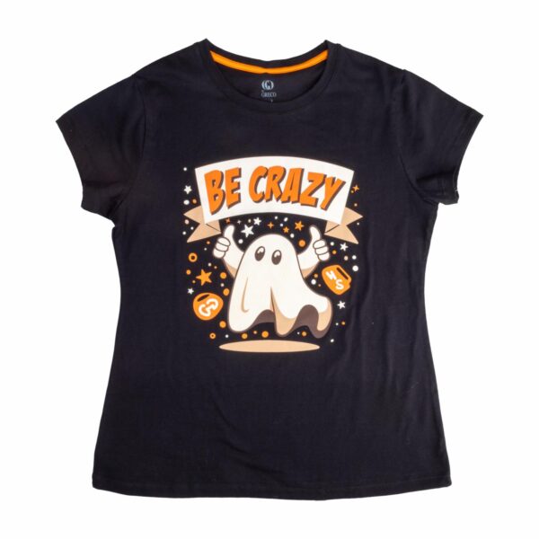 Camiseta Cuello Redondo Crazy Auto Luz HALLOWEEN - Imagen 2