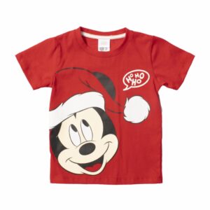 Camiseta Navideña Manga Corta Mickey DISNEY