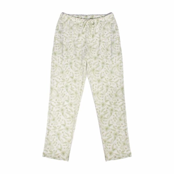Pijama 2 Piezas Blusa Manga Larga Y Pantalón Con Cintura Elástica COTTON & SILK - Imagen 3