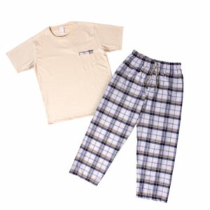 Pijama 2 Piezas Camiseta Y Pantalón COTTON & SILK