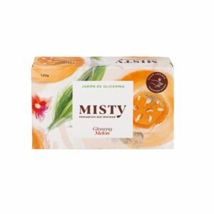 Jabón En Barra De Glicerina Ginseng Melón MISTY 120 G