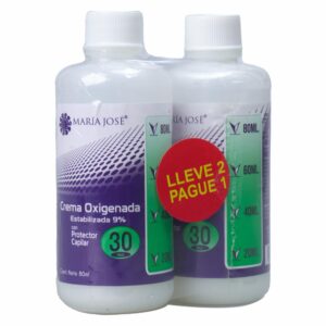 Crema Oxigenada 30 Vol. MARIA JOSÉ 2 X 80 Ml