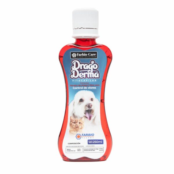 Shampoo Para Mascota Fito Capilar DRAGODERMA 250 Ml