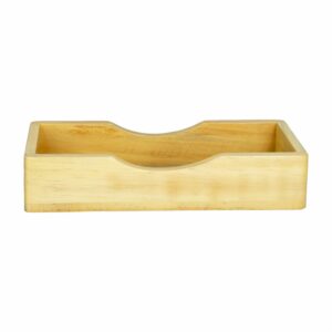 Porta cubiertos De Madera FLORES DEL VALLE Unidad