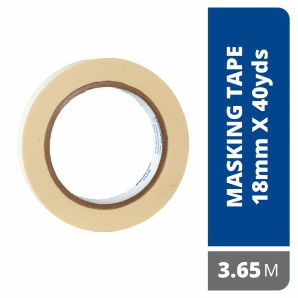 Masking General 18Mm X 40 Yardas 1 ABRO Unidad - Imagen 2