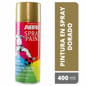 Spray De Pintura Dorado N27 400Ml ABRO Unidad