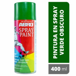 Spray De Pintura Verde Obscuro N48 400Ml ABRO Unidad