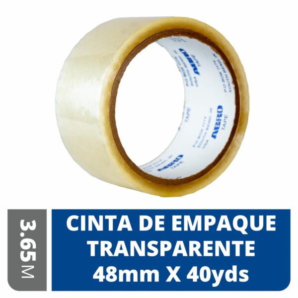 Cinta De Embalaje Trans 48Mmx 40 Yardas ABRO Unidad - Imagen 2