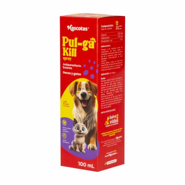 Antipulgas En Spray PULGA KILL 100 Ml - Imagen 2