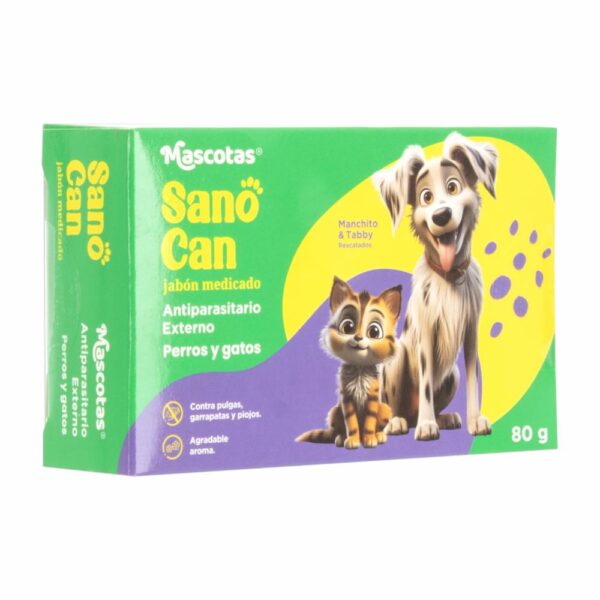 Jabón Para Mascotas Medicado JAMES BROWN 80 G - Imagen 3