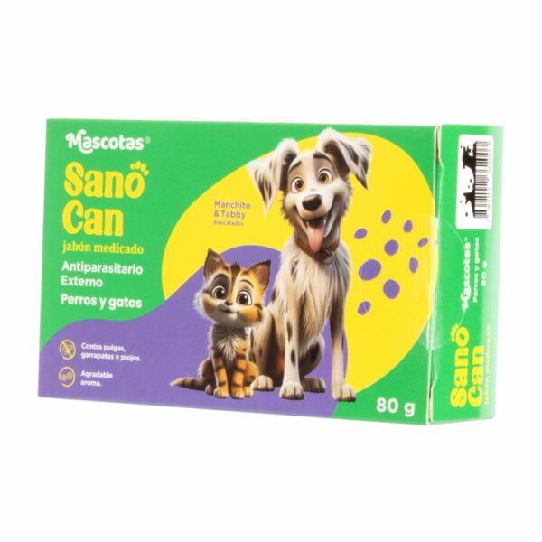 Jabón Para Mascotas Medicado JAMES BROWN 80 G - Imagen 4