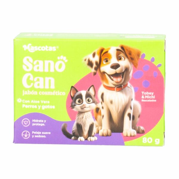 Jabón Para Mascotas Cosmético JAMES BROWN 80 G