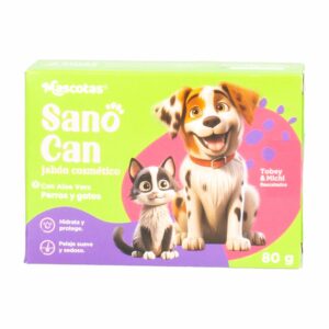 Jabón Para Mascotas Cosmético SANO CAN 80 G