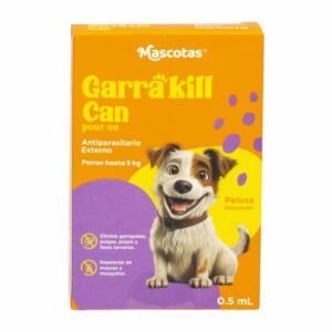 Pipeta Antiparasitario Para Perro De Hasta 5kg GARRA KILL 0,5 Ml