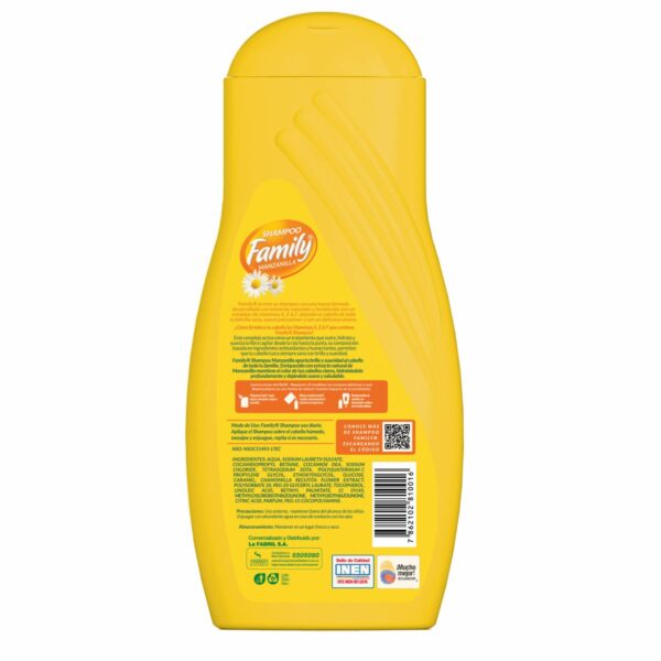 Shampoo De Manzanilla FAMILY 970 Ml - Imagen 3