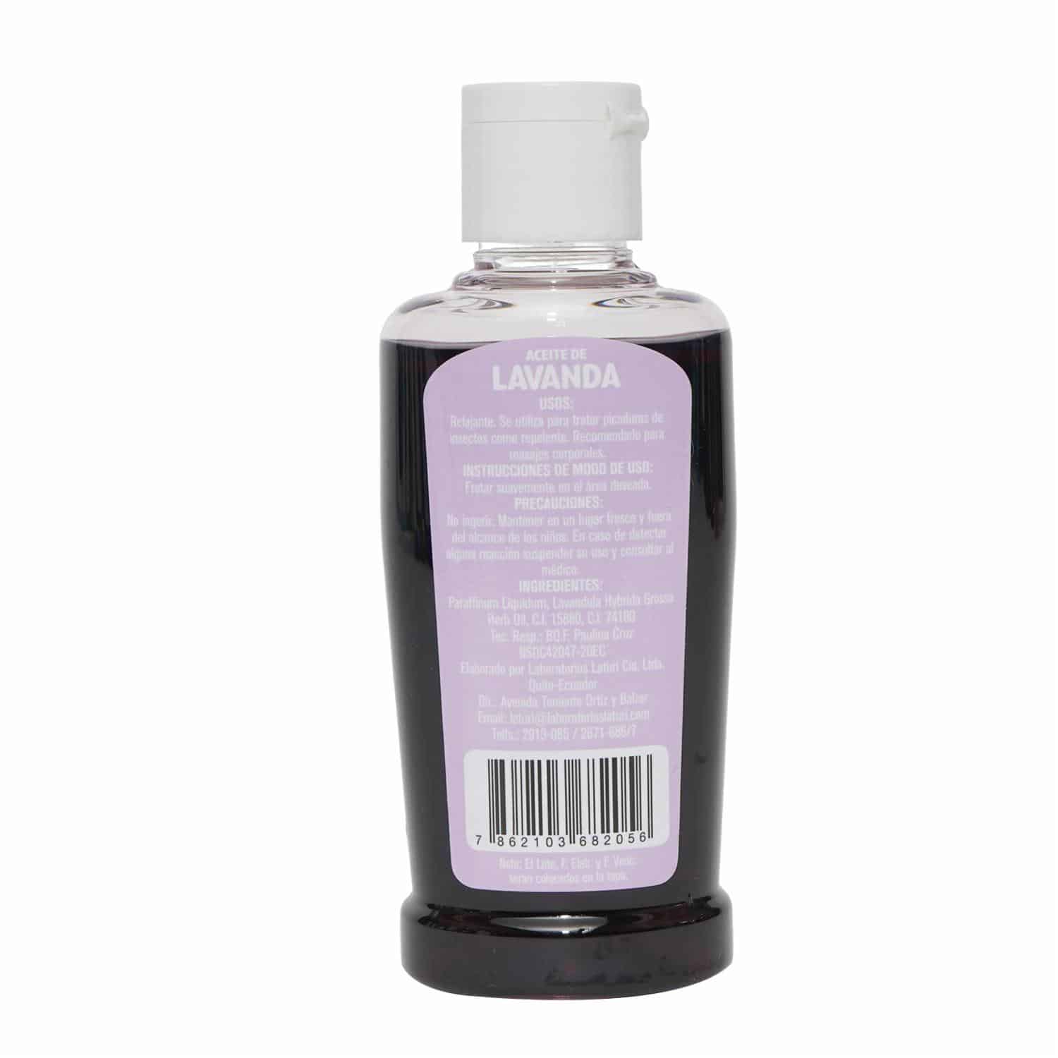 Aceite De Lavanda LATURI 120 Ml - Imagen 2