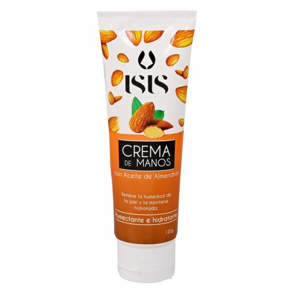 Crema Para Manos Con Aceite De Almendras ISIS 120 G