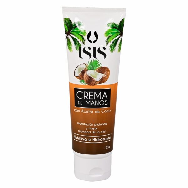 Crema Para Manos Con Aceite De Coco ISIS 120 G
