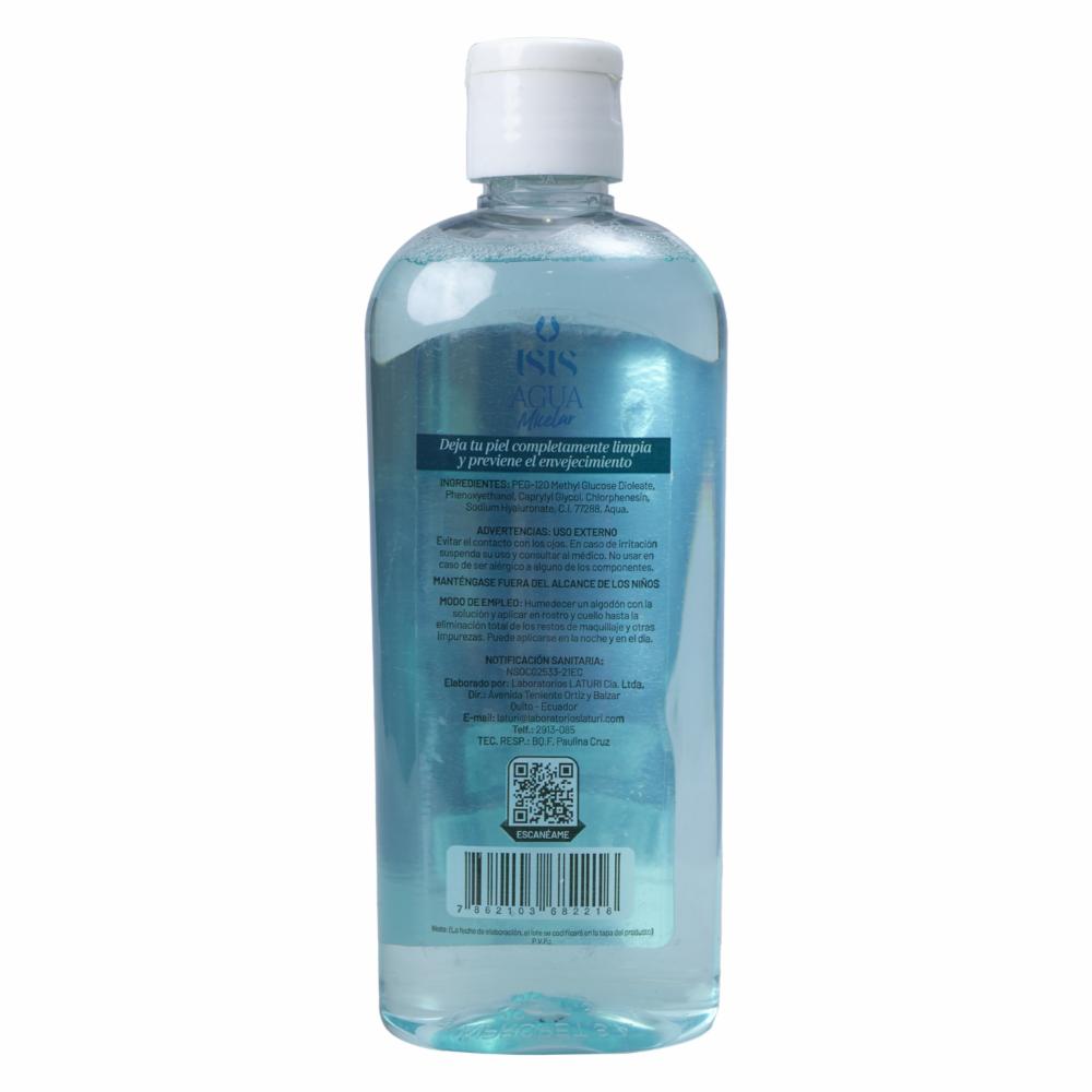 Agua Micelar Antiage ISIS 250 Ml - Imagen 3