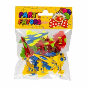 Mini Avión Clsco IMPOR.CUMPLEAÑOS X 12 Unidades
