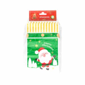 Bolsa Plástica Navidad IMPORTADORA CUMPLEAÑOS x 10 Unidades