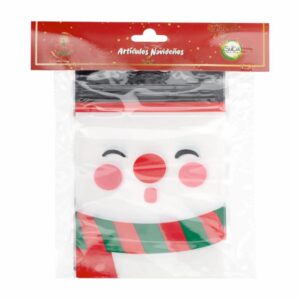 Bolsa Plástica Navidad X IMPORTADORA CUMPLEAÑOS X10 Unidades
