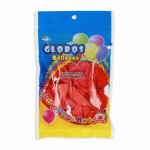 Goblos Para Decoración N° 9 Pastel Rojo IMPOR.CUMPLEANOS X 10 Uds