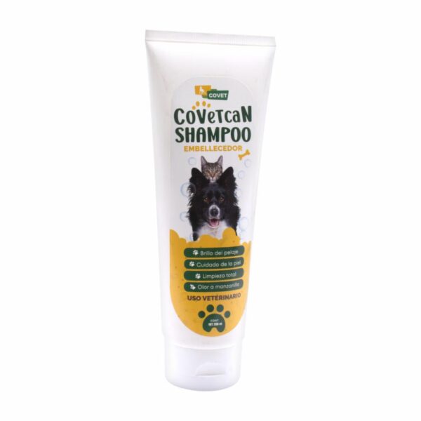 Shampoo Para Mascotas De Manzanilla Para Perros Y Gatos COVET 200 Ml