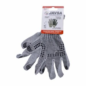 Guante Jaspeado Puntos Pvc A Un JAVSA Unidad