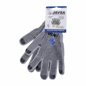 Guante Jaspeado Puntos De Pvc A JAVSA Unidad