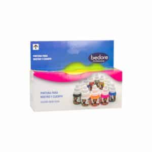 Pintura Cara Cuerpo Base Acuosa BEDORE X 12 Uds