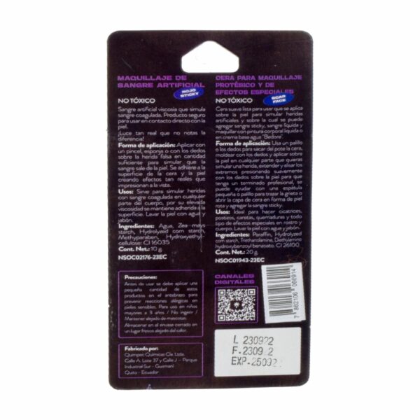 Kit Heridas Artificiales BEDORE 30 G - Imagen 2