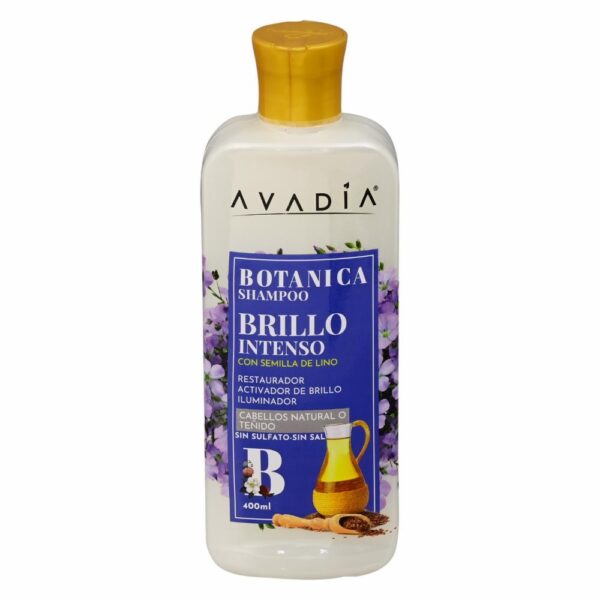 Shampoo Botánica Brillo Extrem L AVADIA 400 Ml
