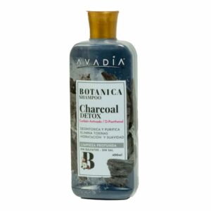 Shampoo Botánica Detox Carbón Activo AVADIA 400 Ml