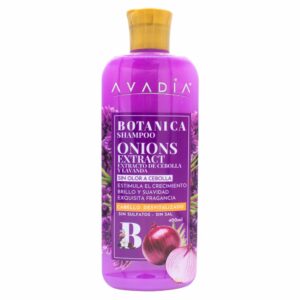 Shampoo Para Cabello Botánica Onions Extracto De Cebolla Y Lavanda AVADIA 400 Ml