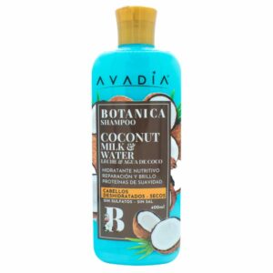 Shampoo Para Cabello Botánica Coconut Milk & Water AVADIA 400 Ml