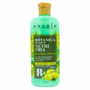 Shampoo Para Cabello Botánica Nutri Oils Oleos Místicos Y Proteínas AVADIA 400 Ml