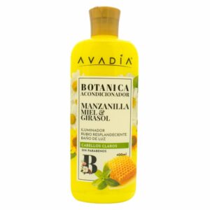 Acondicionador De Cabello Botánica Manzanilla Miel Y Girasol AVADIA 400 Ml