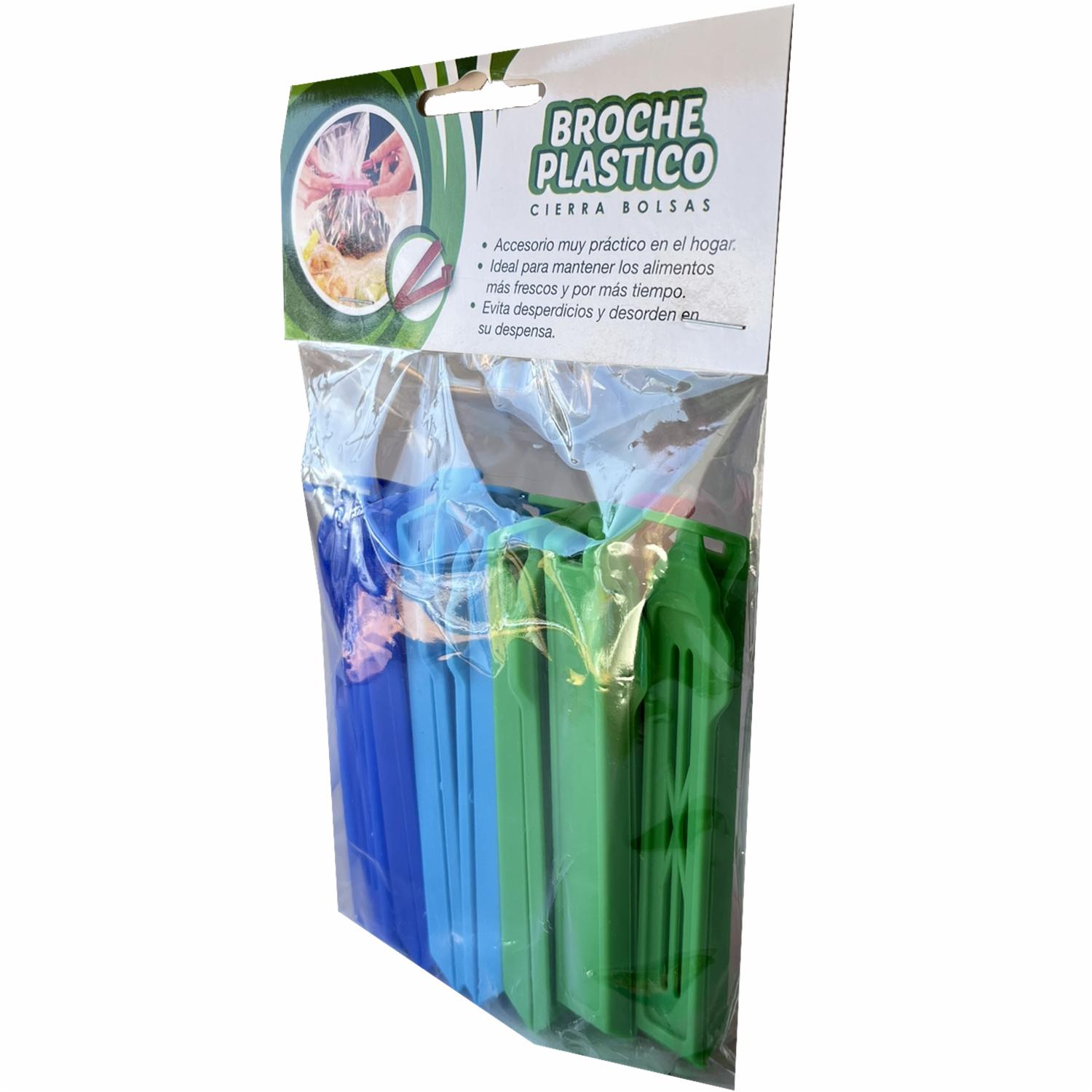 Broche Plástico Grande Para Cerrar Fundas CLAUDIO CANDO X 12 Uds - Imagen 2