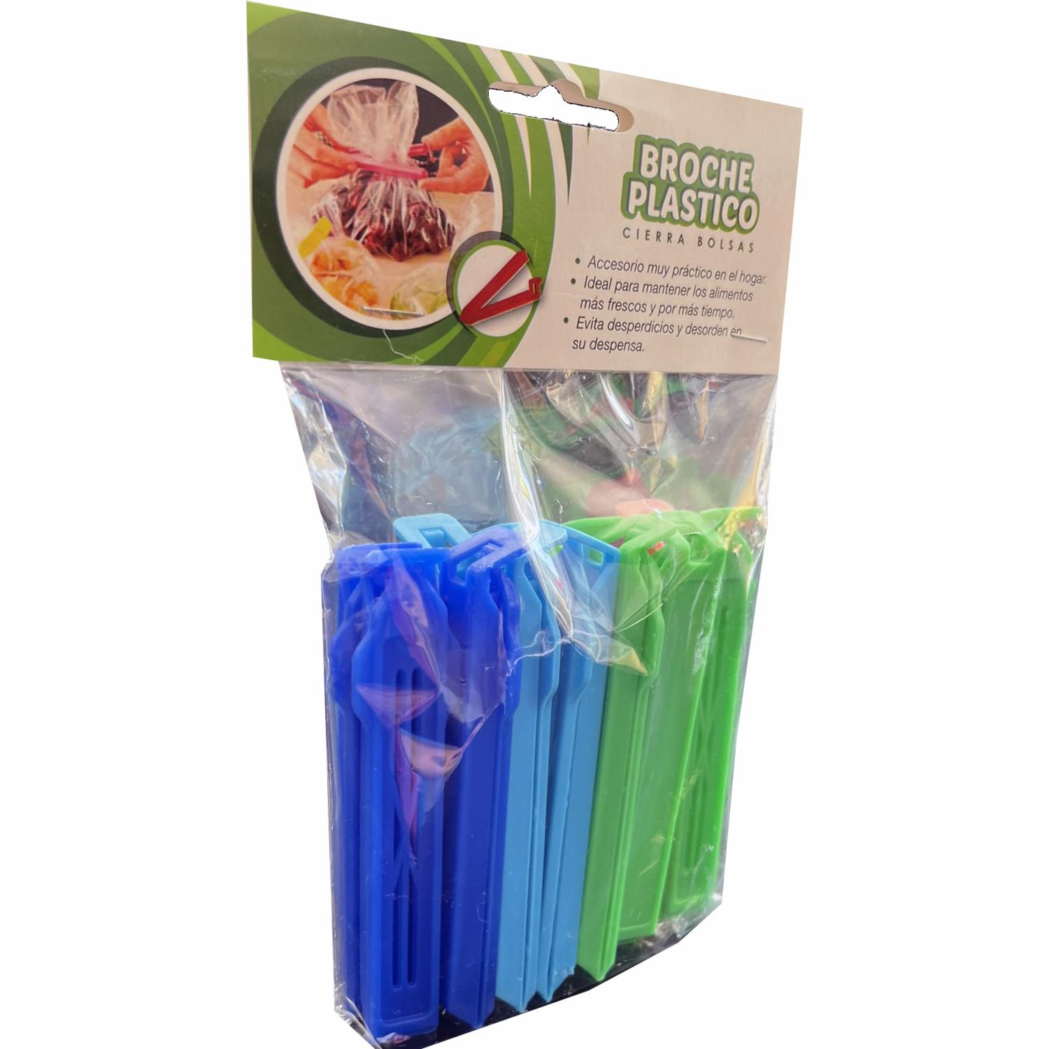 Broche Plástico Grande Para Cerrar Fundas CLAUDIO CANDO X 12 Uds - Imagen 3