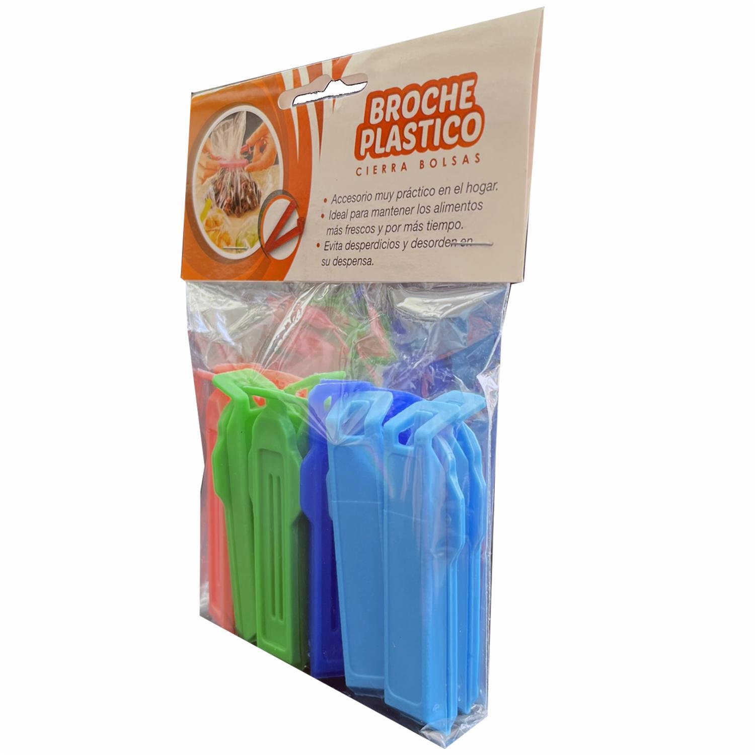 Broche Plástico Chico Para Cerrar Fundas CLAUDIO CANDO X 12 Uds - Imagen 3