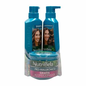 Pack De Shampoo Mas Tratamiento Gratis Acondicionador Pro-Hialuronico NUTRIBELA 10 1070 Ml